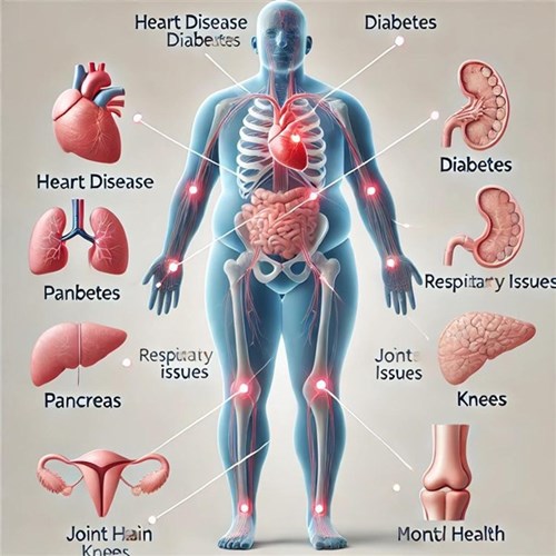 Các Nguy Cơ Sức Khỏe Liên Quan Đến Béo Phì