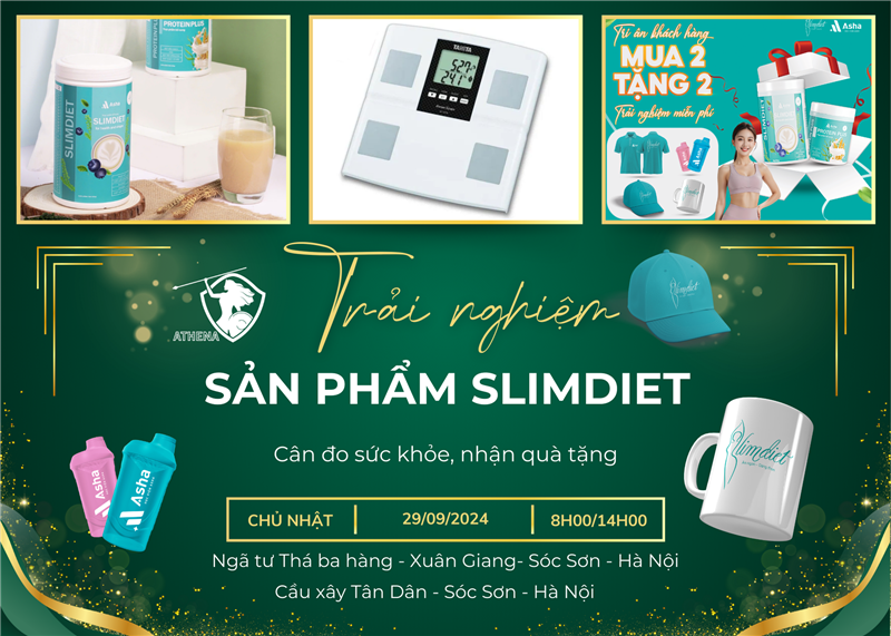 Hành Trình Ra Quân Tại Sóc Sơn Cùng Athena Team: Thử Thách Và Thành Công Đầu Tiên Với Slimdiet