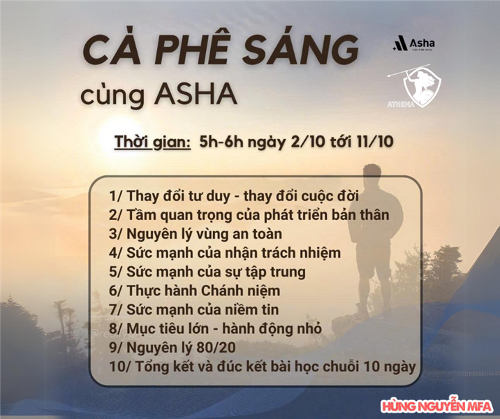 Cà Phê Sáng cùng Asha - Khởi Động Ngày Mới Đầy Năng Lượng, Thay Đổi Cuộc Đời