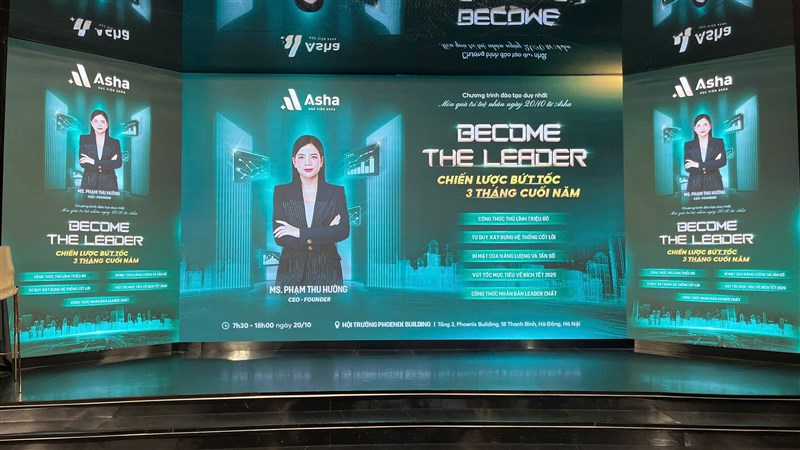 Become The Leader: Hành Trình Tạo Dựng Lãnh Đạo Cùng Asha Group