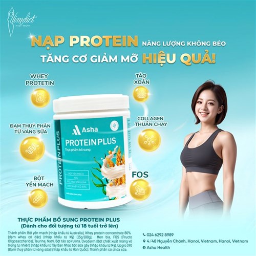 Protein Plus – Giải Pháp Bổ Sung Đạm Toàn Diện Cho Cơ Thể