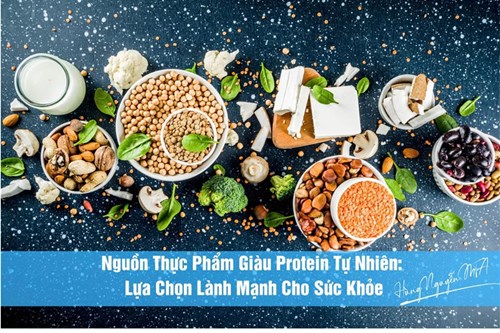 Nguồn Thực Phẩm Giàu Protein Tự Nhiên: Lựa Chọn Lành Mạnh Cho Sức Khỏe