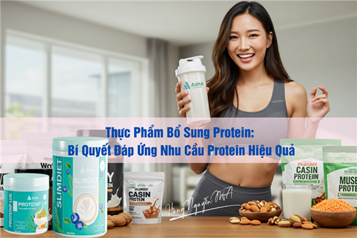 Thực Phẩm Bổ Sung Protein: Bí Quyết Đáp Ứng Nhu Cầu Protein Hiệu Quả