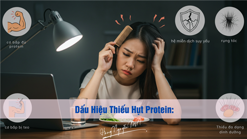 Dấu Hiệu Thiếu Hụt Protein: Cơ Thể Bạn Đang Gửi Tín Hiệu Cảnh Báo?