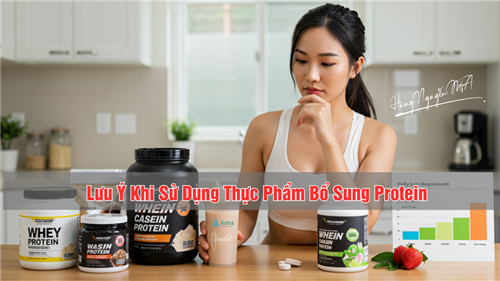 Lưu Ý Khi Sử Dụng Thực Phẩm Bổ Sung Protein: Đừng Dùng Sai Cách!