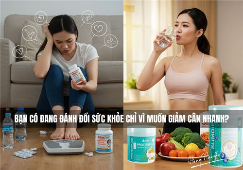  Bạn Có Đang Đánh Đổi Sức Khỏe Chỉ Vì Muốn Giảm Cân Nhanh?