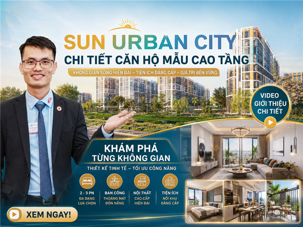 SUBC Giới thiệu chi tiết căn hộ mẫu cao tầng